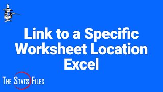 How to add a link in a table of contents/index to a specific location on an Excel worksheet.