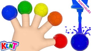 Diversão com Bola Colorida | Aprenda Cores | Desenhos Animados | Kent O Elefante