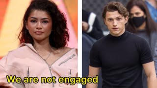 Zendaya and Tom Holland Finally Address Their Engagement Rumors