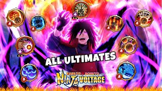 NxB NV: ALL ULTIMATES MADARA VS FINAL ROOM ( NINJA VOLTAGE )