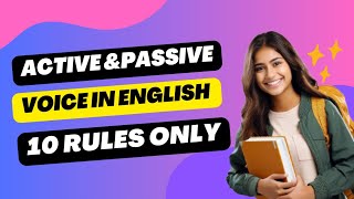 Active and Passive Voice English Grammar | Easy Tricks #english #englishgrammar