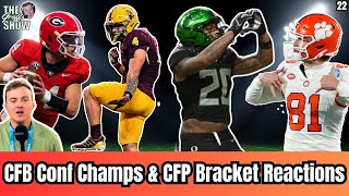 CFB Conference Championships Reactions & Recap | CFP Bracket Early Thoughts | The Groff Show EP.22