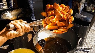 Crispy Beguni | Bengali telebhaja recipe | Indian Street Food Kolkata | Crispy Eggplant Fritters