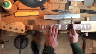 Fretting and Assembly of a D. Lakin Bass - DL001