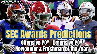 SEC Football Awards Predictions | Offensive, Defensive, Newcomer, & Freshmen of the Year