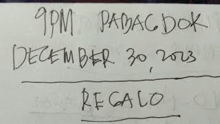 9pm Pabagdok December 30,2023