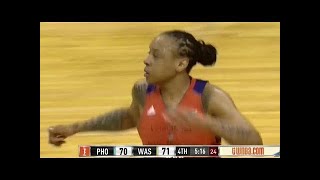 Phoenix Mercury vs Washington Mystics 2017 WNBA (Aug 6)