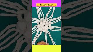 👆 Flower Dreams Catcher #shortsfeed #macrame #dreamcatcher