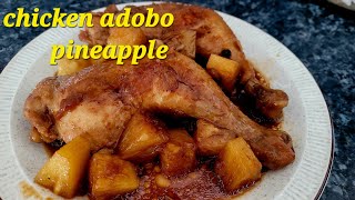 Chicken Adobo with Pineapple