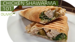 BEST HOMEMADE -Chicken Shawarma -