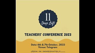 Teachers' Conference 2023