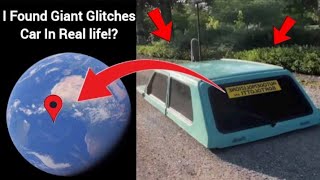 😱I Found Giant Glitches car In Real Life!?🤯On Google Earth Universal S2z🌎#maps #earth #viralvideo