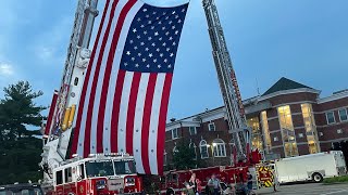 Emergency Vehicles At Ridgewood ￼Fireworks