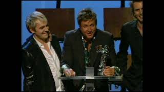 Duran Duran - Winners MTV VMAs  Lifetime Achievement Award 2003