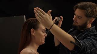 Go Behind The Scenes with Charli Howard for the ghd chronos Campaign Shoot