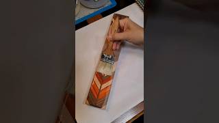 Building a chevron pattern magnetic knife holder. Pt 3 #woodworking #knife #knifemaking #knifeholder