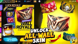 New Wall Royale Event Free Fire | Wall Royale Event Unlock||Ff New Event Today | Free Fire New Event