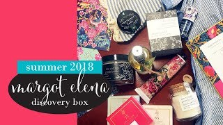 Margot Elena Discovery Box Summer 2018 unboxing, spoilers