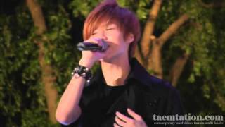 [full fancam] 110509 SHINee Taemin - Hello @ Namwon Chunhyang Festival