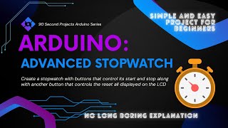 Quick and Easy Project- 90 second Arduino Stopwatch (Code and Wiring diagram) #arduino #technology