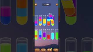 sort color water puzzle level 221#levelcrossing #gaming #hallmarknewupdate #music #gameplay #game