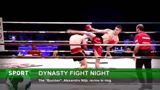 DYNASTY FIGHT NIGHT,pe 25 noiembrie la Centrul Apollo din București!The Bomber Alexandru Niță REVINE