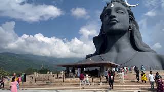 🌟 Adiyogi Statue & Scenic Views of Isha Yoga Center | Spiritual Journey October 2024 🙏