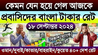 আজকের টাকার রেট | Ajker takar rate koto ওমান/দুবাই/কাতার/বাহরাইন/কুয়েত/সৌদির ১ রিয়াল সমান কত টাকা