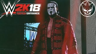 WWE 2K18 | EDITED ENTRANCE | UPDATED STING CROW ENTRANCE