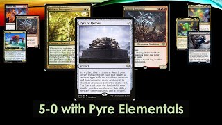 5-0 League: 5c Elementals is THE BEST Pyre of Heroes deck