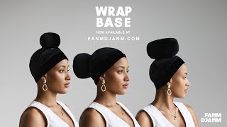 CREATE TALL VOLUMINOUS HEADWRAP STYLES IN SECONDS with WRAP BASE