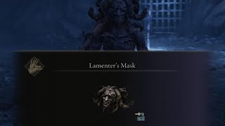 HOW TO OBTAIN THE LAMENTATION MASK - Elden Ring shadow of the Erdtree