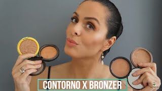 CONTORNO X BRONZER, QUAL E QUANDO USAR?! DICAS DE BELEZA! Por Vanessa Machadoa