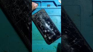 Tips melepaskan dan ganti lcd hp yang pecah seribu #caramemperbaikihp #caraservishp