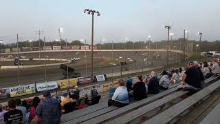 2nd Heat Race action at for the Mid-Atlantic Sprint Series at Bridgeport