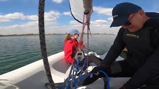 RS Feva sailing 8th April 2023