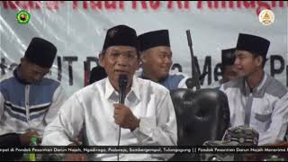 Sambutan KH Abdul Hakim Mustofa Ketua PC NU KH. Abdul Hakim Mustofa pada Haul Ke-XI KH.Jamhadi A’ALA