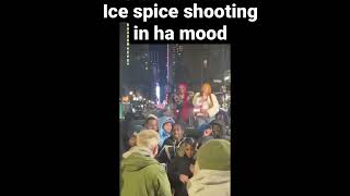 #icespice making video for “in ha mood” after #liltjay arrest #shorts #shortsfeed