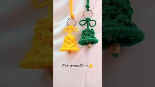 DIY Christmas Decor! Christmas bells decoration🎄 #diy #christmas #handmade #craft #xmas #decoration