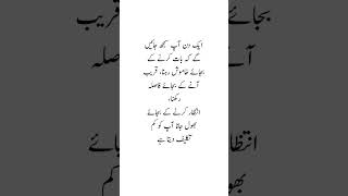 ایک دن آپ سمجھ جائیں گے #youtubeshorts #deepslines #trendingshorts #urduquotes #shorts #goldenwords