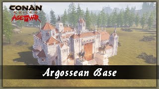 HOW TO BUILD A ARGOSSEAN BASE [SPEED BUILD] - CONAN EXILES