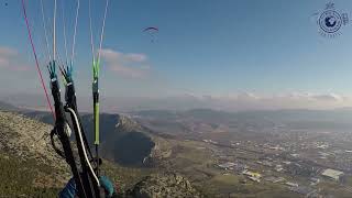 Paragliding Greece Jenuary 9th 2023 Aspropirgos