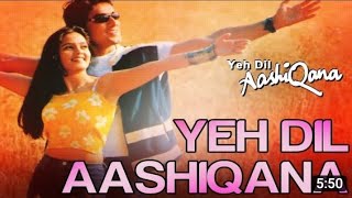 Yeh Dil Aashiqana - Lyrical Video Song||#bollywood|| Kumar Sanu & Alka Yagnik||