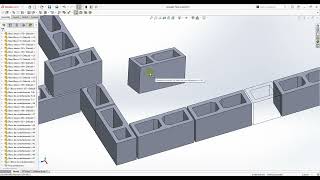 #8 - Projetando uma Casa em Alvenaria Estrutural no SolidWorks