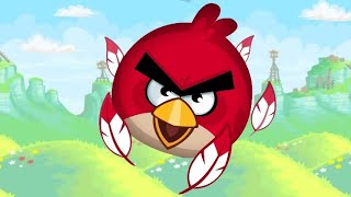 Angry Birds Classlc Especial De 15 anos Fase Red Mighty Parte 1 gameplay Sem música