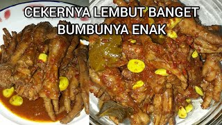 RESEP CEKER AYAM PEDAS MANIS. EMPUK LEMBUT ENAK NAGIH...!!!