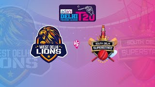 West Delhi Lions vs South Delhi Superstarz  | DPL T20 2024 | Live Score | Fastest Cricket Live Score