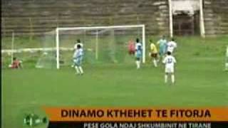 Dinamo 5-0 Shkumbini