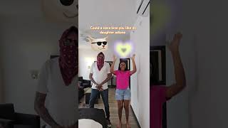 vybzkartel and daughter adiana 🇯🇲 #challenge #dance #vybzkartel #jamaica #funshorts funshort