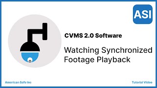 How to Sync Footage on the Avycon CVMS